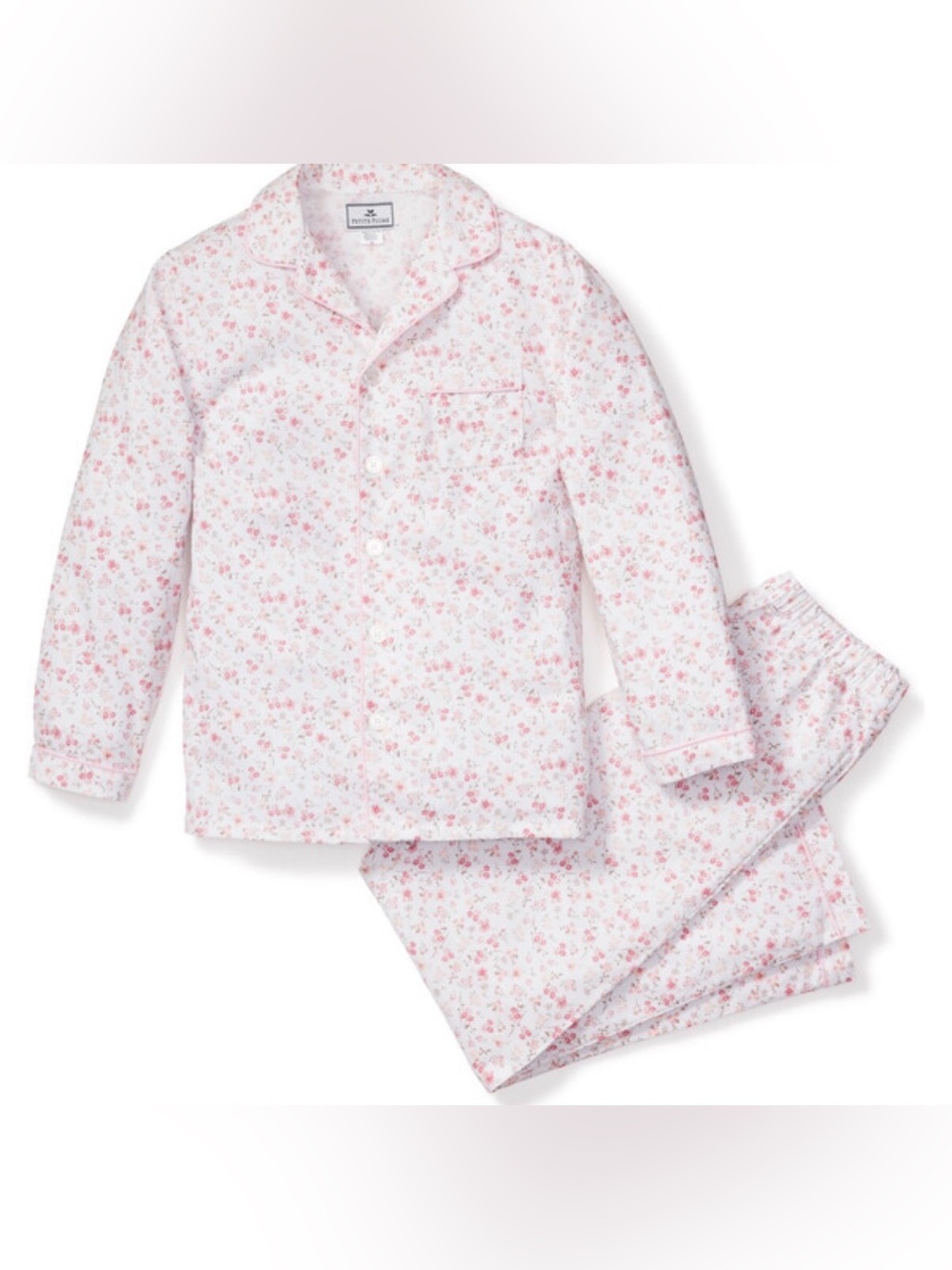 😴 Petite Plume Dorset Floral Girls Pajama Set - Size 3